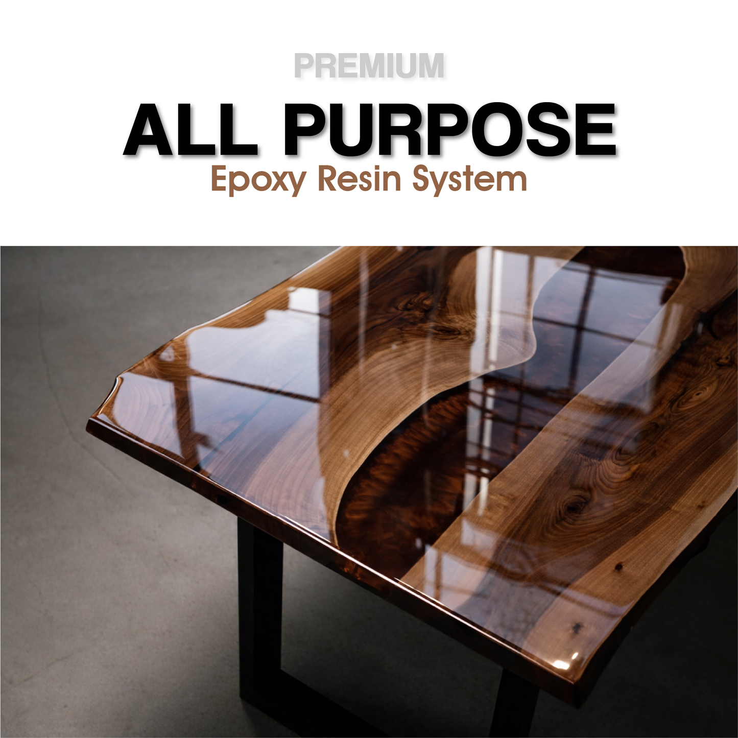 3D Epoxy Resin - Medium Viscosity ( 2:1 )