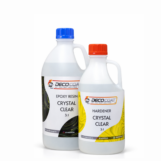 CRYSTAL CLEAR  Epoxy Resin - Low Viscosity ( 3:1 )