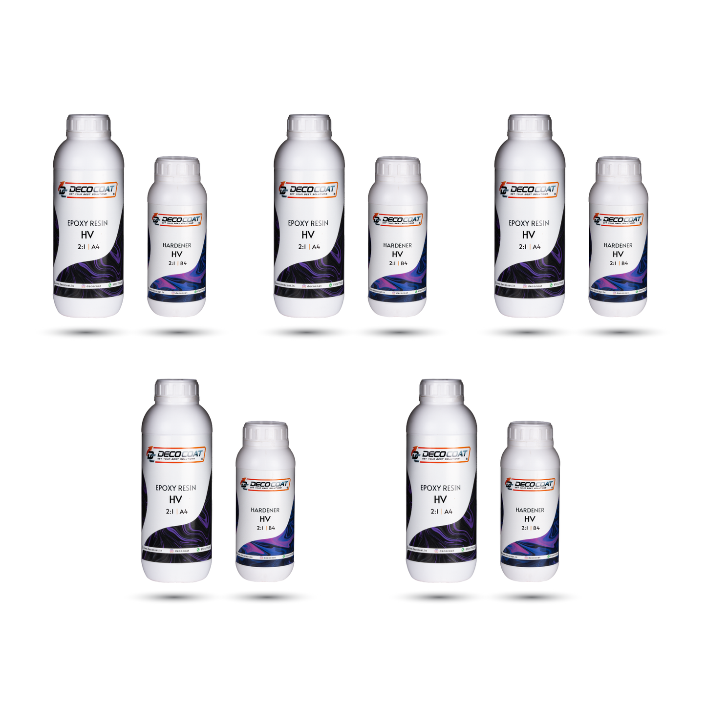 HV Epoxy Resin - High  Viscosity ( 2:1 )